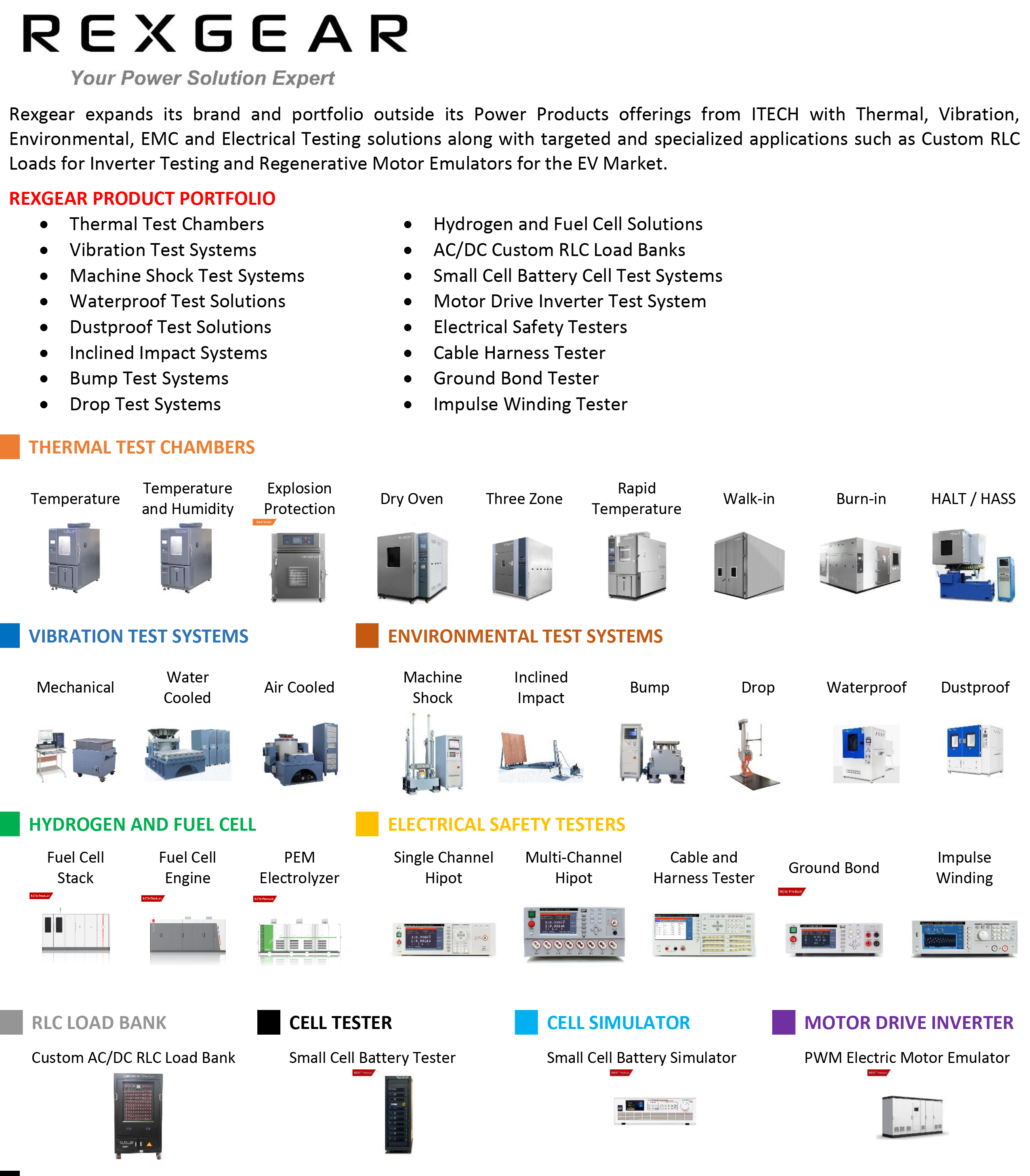 Rexgear products image